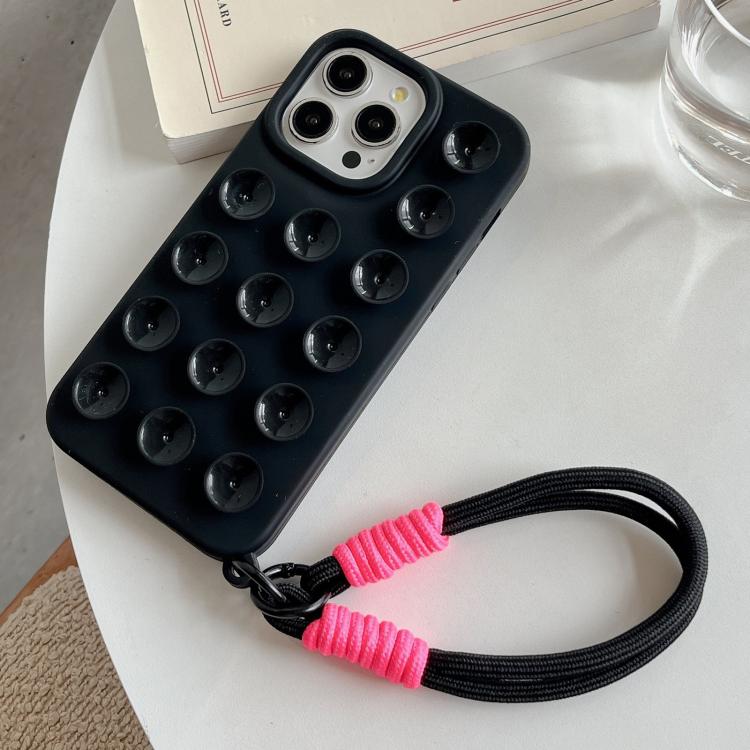 Ốp lưng điện thoại silicone có cốc hút đơn giản kèm dây đeo, dành cho iPhone 17 Pro Max, iPhone 17 Pro, iPhone 17, iPhone Air, iPhone 16 Pro Max, iPhone 16 Pro, iPhone 16 Plus, iPhone 16