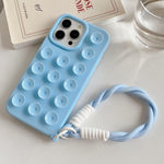 Ốp lưng điện thoại silicone có cốc hút đơn giản kèm dây đeo, dành cho iPhone 17 Pro Max, iPhone 17 Pro, iPhone 17, iPhone Air, iPhone 16 Pro Max, iPhone 16 Pro, iPhone 16 Plus, iPhone 16