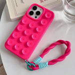 Ốp lưng điện thoại silicone có cốc hút đơn giản kèm dây đeo, dành cho iPhone 17 Pro Max, iPhone 17 Pro, iPhone 17, iPhone Air, iPhone 16 Pro Max, iPhone 16 Pro, iPhone 16 Plus, iPhone 16