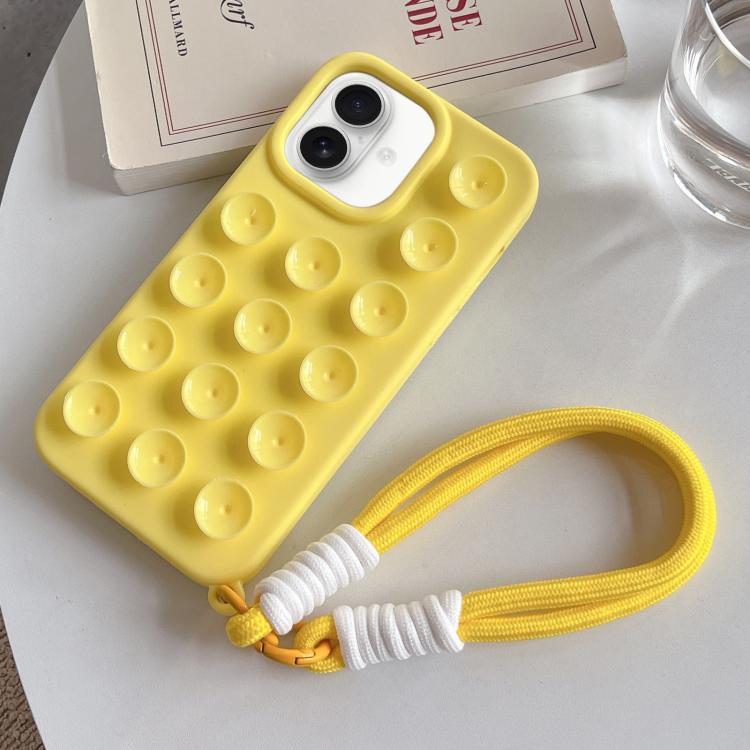 Ốp lưng điện thoại silicone có cốc hút đơn giản kèm dây đeo, dành cho iPhone 17 Pro Max, iPhone 17 Pro, iPhone 17, iPhone Air, iPhone 16 Pro Max, iPhone 16 Pro, iPhone 16 Plus, iPhone 16