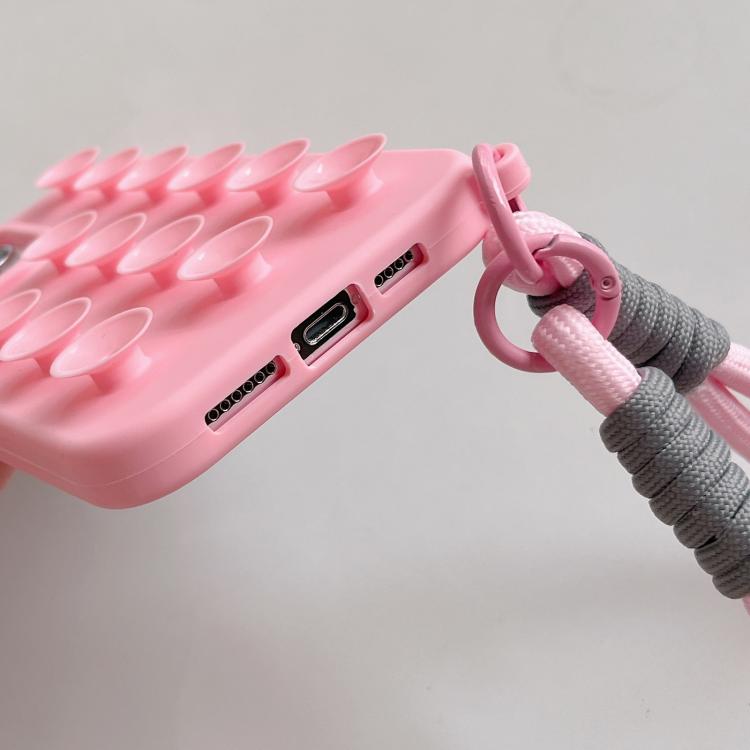 Ốp lưng điện thoại silicone có cốc hút đơn giản kèm dây đeo, dành cho iPhone 17 Pro Max, iPhone 17 Pro, iPhone 17, iPhone Air, iPhone 16 Pro Max, iPhone 16 Pro, iPhone 16 Plus, iPhone 16