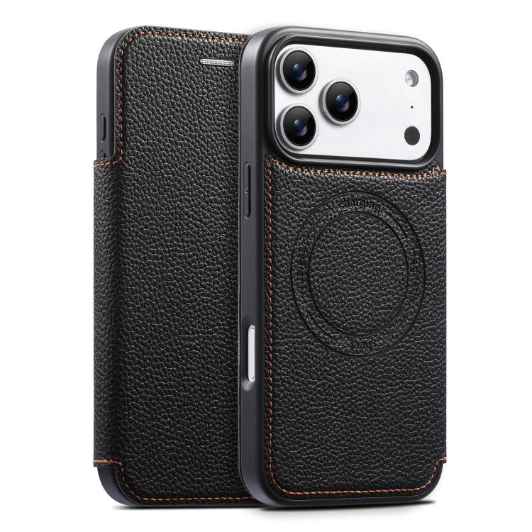 Ốp lưng điện thoại da thuần chay mỏng nhẹ có khe đựng thẻ từ tính ESEBLE, dành cho iPhone 17 Pro Max, iPhone 17 Pro, iPhone 17, iPhone Air