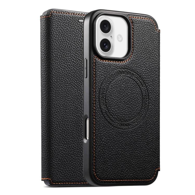 Ốp lưng điện thoại da thuần chay mỏng nhẹ có khe đựng thẻ từ tính ESEBLE, dành cho iPhone 17 Pro Max, iPhone 17 Pro, iPhone 17, iPhone Air