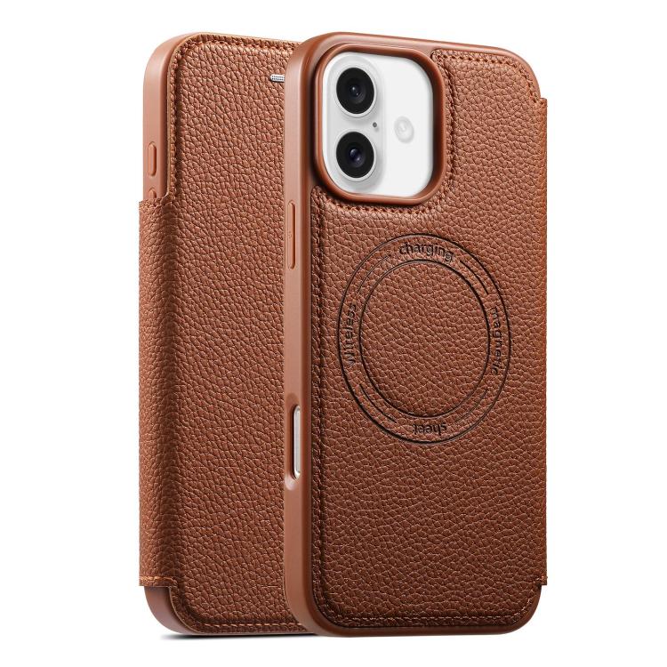 Ốp lưng điện thoại da thuần chay mỏng nhẹ có khe đựng thẻ từ tính ESEBLE, dành cho iPhone 17 Pro Max, iPhone 17 Pro, iPhone 17, iPhone Air