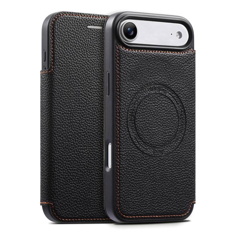 Ốp lưng điện thoại da thuần chay mỏng nhẹ có khe đựng thẻ từ tính ESEBLE, dành cho iPhone 17 Pro Max, iPhone 17 Pro, iPhone 17, iPhone Air