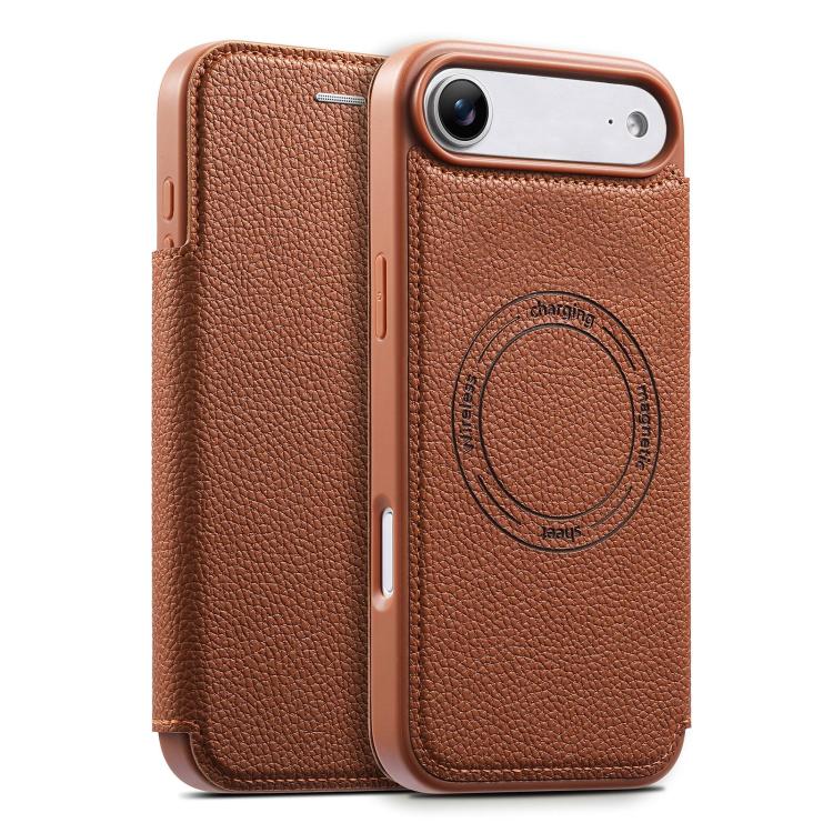 Ốp lưng điện thoại da thuần chay mỏng nhẹ có khe đựng thẻ từ tính ESEBLE, dành cho iPhone 17 Pro Max, iPhone 17 Pro, iPhone 17, iPhone Air