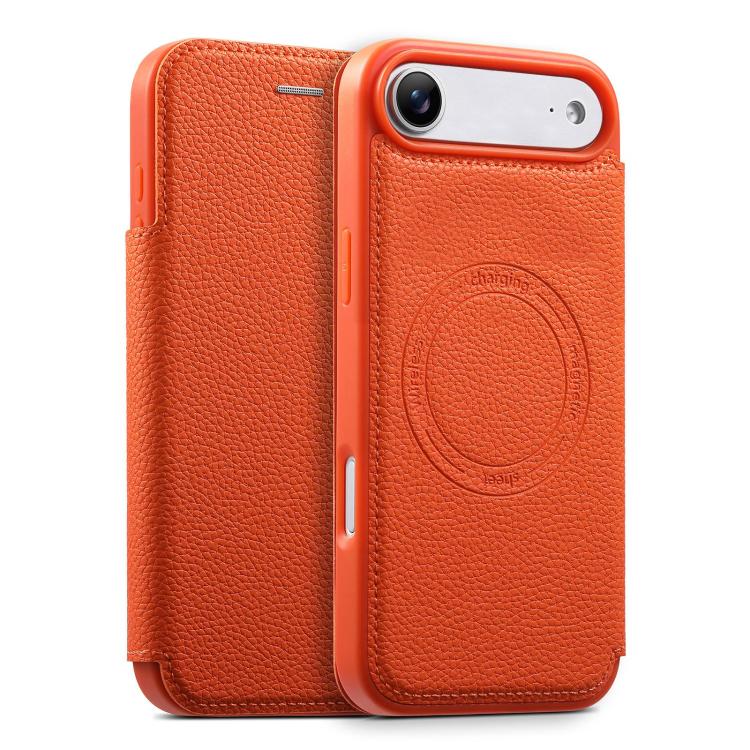 Ốp lưng điện thoại da thuần chay mỏng nhẹ có khe đựng thẻ từ tính ESEBLE, dành cho iPhone 17 Pro Max, iPhone 17 Pro, iPhone 17, iPhone Air