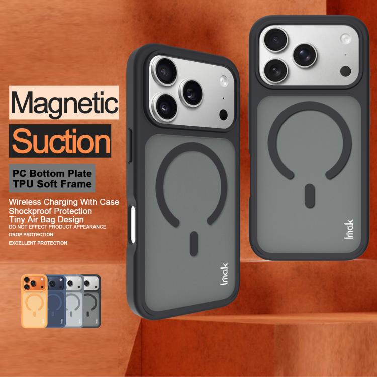 Ốp lưng điện thoại chống sốc từ tính imak UX-9C Series làm từ PC + TPU, dành cho iPhone 17 Pro Max, iPhone 17 Pro