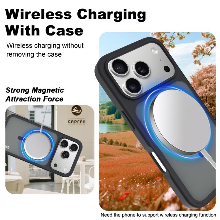 Ốp lưng điện thoại chống sốc từ tính imak UX-9C Series làm từ PC + TPU, dành cho iPhone 17 Pro Max, iPhone 17 Pro