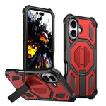 Ốp lưng điện thoại chống sốc từ tính có giá đỡ kim loại ẩn, dành cho iPhone 17 Pro Max, iPhone 17 Pro, iPhone 17, iPhone Air, iPhone 16 Pro Max, iPhone 16 Pro, iPhone 16 Plus, iPhone 16