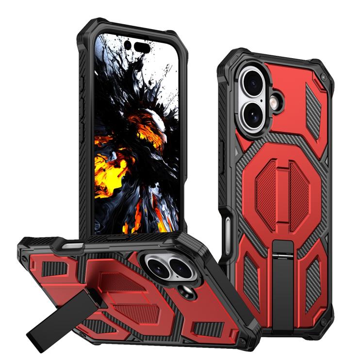 Ốp lưng điện thoại chống sốc từ tính có giá đỡ kim loại ẩn, dành cho iPhone 17 Pro Max, iPhone 17 Pro, iPhone 17, iPhone Air, iPhone 16 Pro Max, iPhone 16 Pro, iPhone 16 Plus, iPhone 16