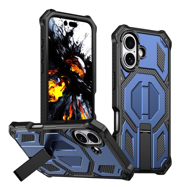 Ốp lưng điện thoại chống sốc từ tính có giá đỡ kim loại ẩn, dành cho iPhone 17 Pro Max, iPhone 17 Pro, iPhone 17, iPhone Air, iPhone 16 Pro Max, iPhone 16 Pro, iPhone 16 Plus, iPhone 16