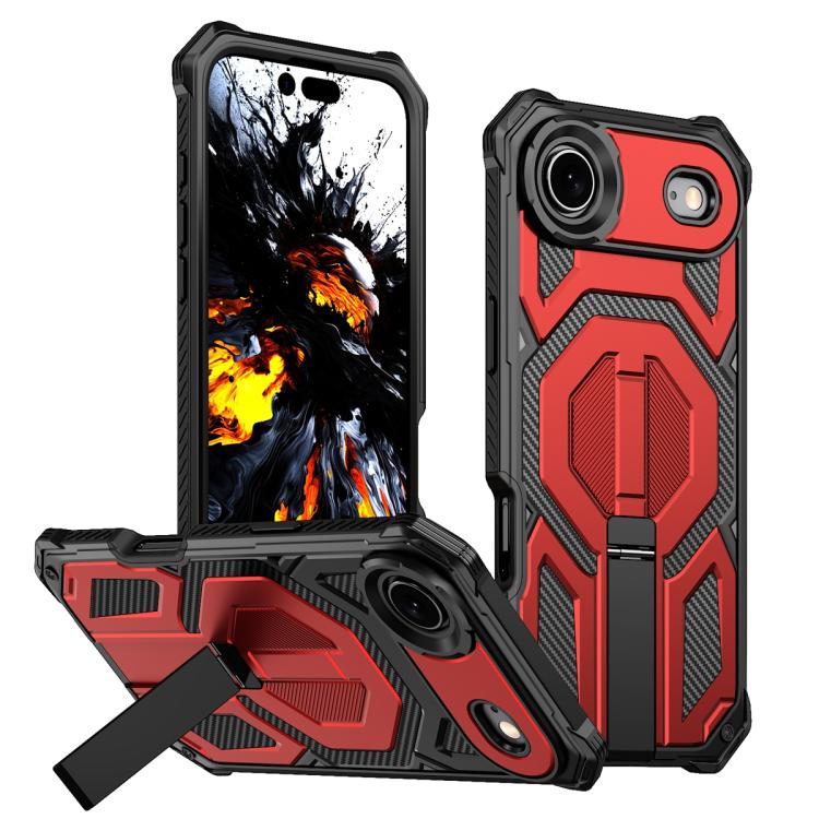 Ốp lưng điện thoại chống sốc từ tính có giá đỡ kim loại ẩn, dành cho iPhone 17 Pro Max, iPhone 17 Pro, iPhone 17, iPhone Air, iPhone 16 Pro Max, iPhone 16 Pro, iPhone 16 Plus, iPhone 16