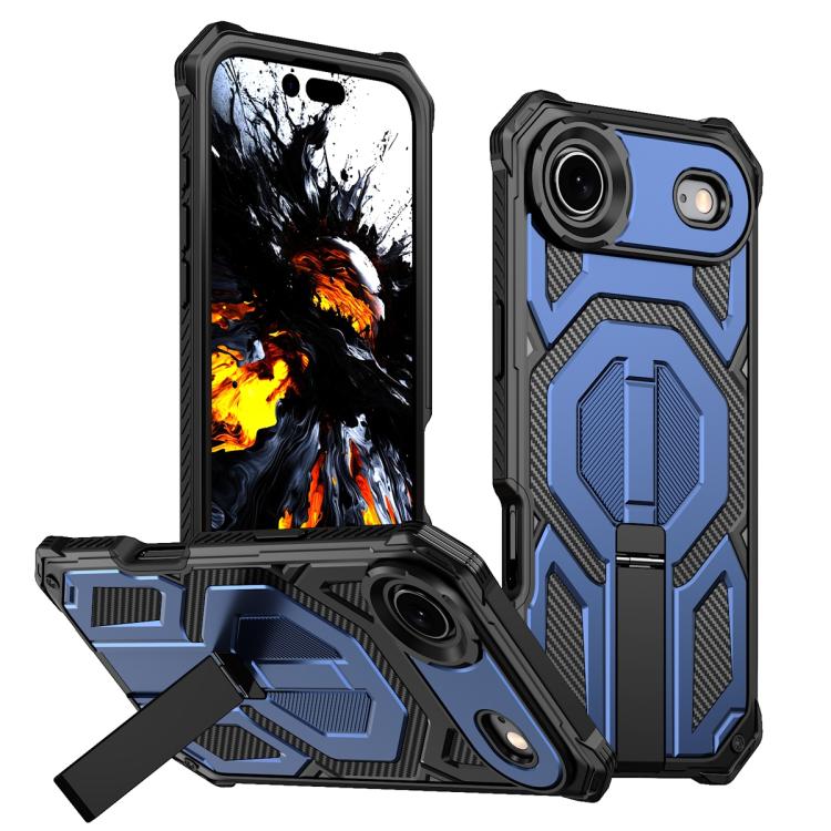 Ốp lưng điện thoại chống sốc từ tính có giá đỡ kim loại ẩn, dành cho iPhone 17 Pro Max, iPhone 17 Pro, iPhone 17, iPhone Air, iPhone 16 Pro Max, iPhone 16 Pro, iPhone 16 Plus, iPhone 16