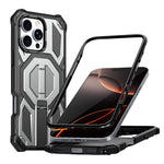 Ốp lưng điện thoại chống sốc từ tính có giá đỡ kim loại ẩn, dành cho iPhone 17 Pro Max, iPhone 17 Pro, iPhone 17, iPhone Air, iPhone 16 Pro Max, iPhone 16 Pro, iPhone 16 Plus, iPhone 16