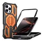 Ốp lưng điện thoại chống sốc từ tính có giá đỡ kim loại ẩn, dành cho iPhone 17 Pro Max, iPhone 17 Pro, iPhone 17, iPhone Air, iPhone 16 Pro Max, iPhone 16 Pro, iPhone 16 Plus, iPhone 16