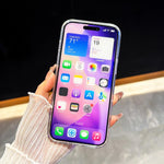 Flash Rhinestone Double-sided IMD Love Heart Phone Case, For iPhone 17e / 16e, For iPhone 17 Pro Max, For iPhone 17 Pro, For iPhone 17, For iPhone Air
