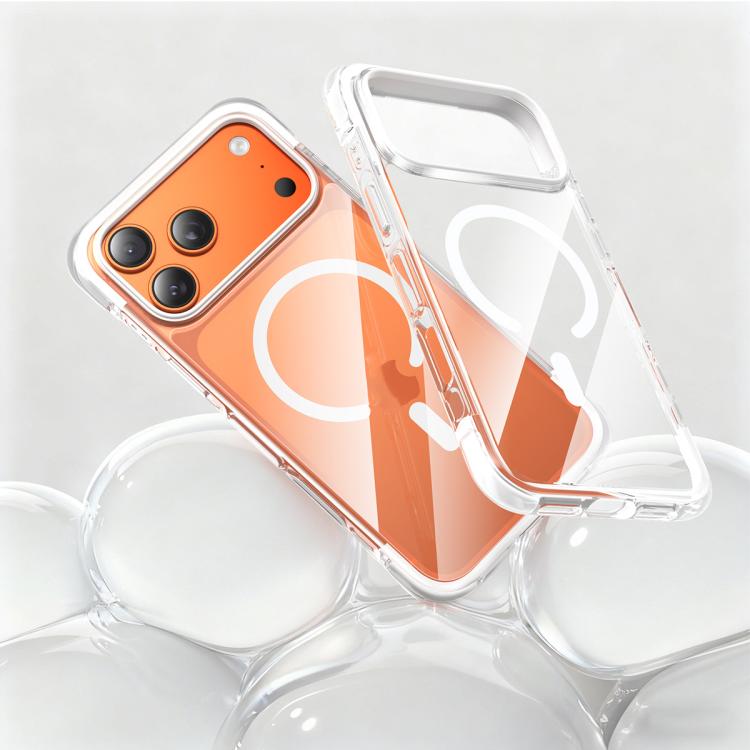 Ốp lưng điện thoại chống sốc từ tính có túi khí chân không TPU + acrylic, dành cho iPhone 17 Pro Max, iPhone 17 Pro, iPhone 17