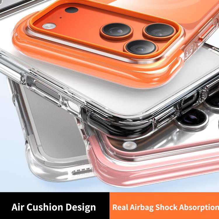 Ốp lưng điện thoại chống sốc từ tính có túi khí chân không TPU + acrylic, dành cho iPhone 17 Pro Max, iPhone 17 Pro, iPhone 17