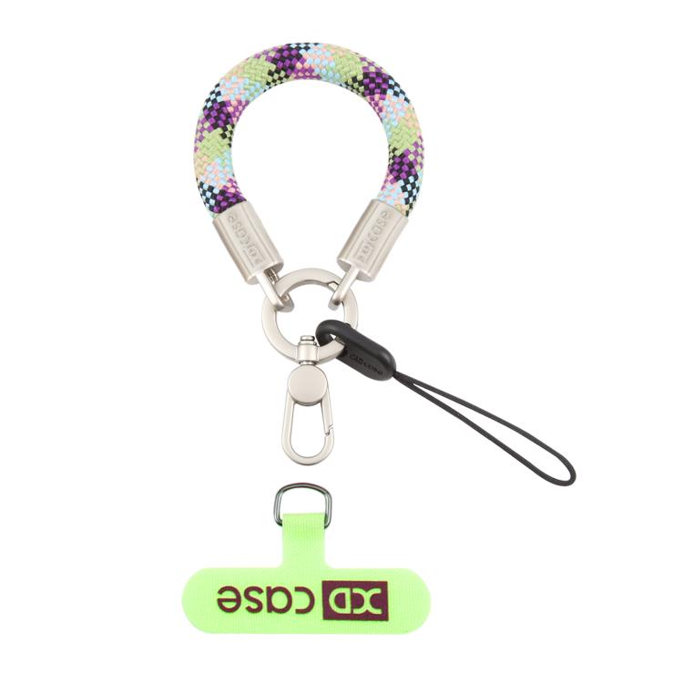 XDcase Dây đeo cổ tay chống mất điện thoại với khóa kim loại & vòng đệm, dài 10,6cm