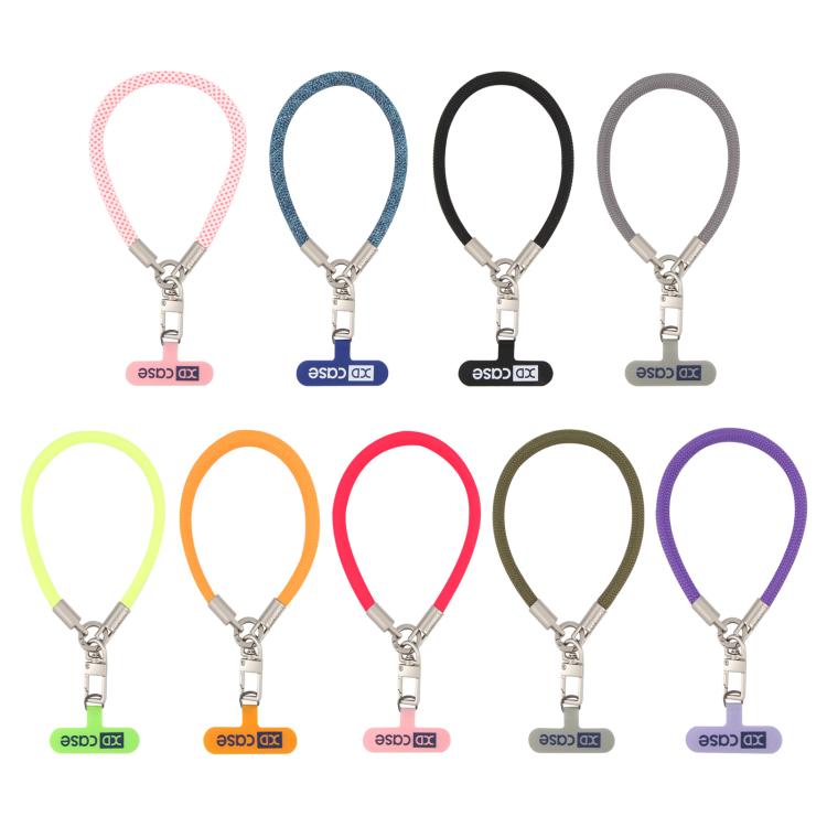 XDcase Dây đeo cổ tay chống mất điện thoại với khóa kim loại & vòng đệm, dài 18,9cm