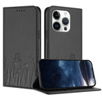 Ốp điện thoại da thuần chay họa tiết bướm hoa tulip có nam châm, Dành cho iPhone 15, Dành cho iPhone 14 Plus, Dành cho iPhone 14, Dành cho iPhone 14 Pro