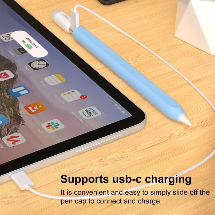 Ốp bút stylus silicone nắp tháo rời Jelly XDcase, dành cho Apple Pencil USB-C / 3
