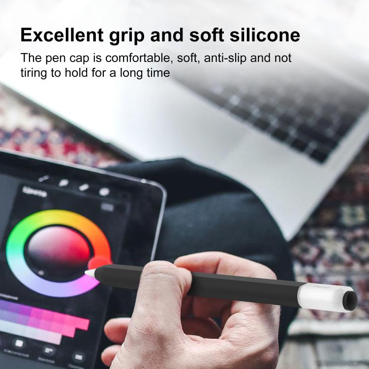 Ốp bút stylus silicone nắp tháo rời Jelly XDcase, dành cho Apple Pencil USB-C / 3