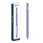 Ốp bút cảm ứng silicone chống trượt họa tiết trái cây & rau củ XDcase, dành cho Apple Pencil Pro / 2