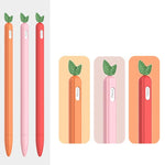 Ốp bút cảm ứng silicone chống trượt họa tiết trái cây & rau củ XDcase, dành cho Apple Pencil Pro / 2