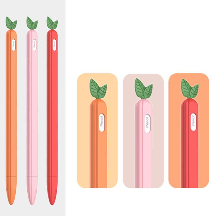 Ốp bút cảm ứng silicone chống trượt họa tiết trái cây & rau củ XDcase, dành cho Apple Pencil Pro / 2