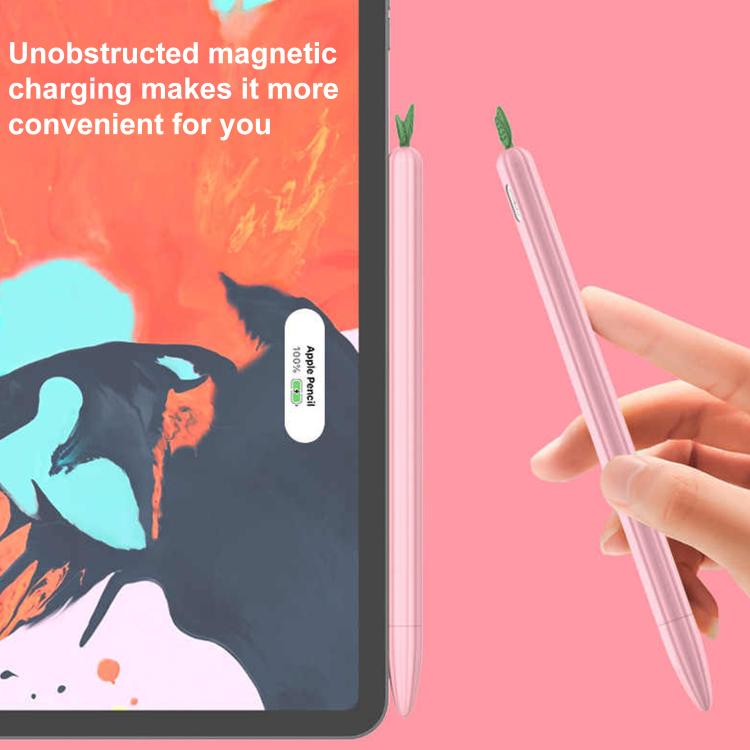 Ốp bút cảm ứng silicone chống trượt họa tiết trái cây & rau củ XDcase, dành cho Apple Pencil Pro / 2