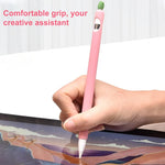 Ốp bút cảm ứng silicone chống trượt họa tiết trái cây & rau củ XDcase, dành cho Apple Pencil Pro / 2