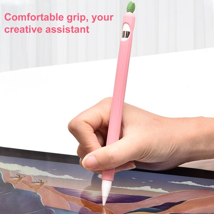 Ốp bút cảm ứng silicone chống trượt họa tiết trái cây & rau củ XDcase, dành cho Apple Pencil Pro / 2
