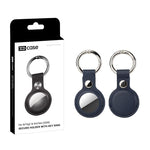 Ốp bảo vệ da thuần chay XDcase kèm vòng kim loại, 1 chiếc (xanh dương), 1 chiếc (nâu), 1 chiếc (xám), 1 chiếc (đen), 1 chiếc (đỏ)