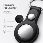 Ốp bảo vệ da thuần chay XDcase kèm vòng kim loại, 1 chiếc (xanh dương), 1 chiếc (nâu), 1 chiếc (xám), 1 chiếc (đen), 1 chiếc (đỏ)