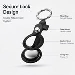 Ốp bảo vệ da thuần chay XDcase kèm vòng kim loại, 1 chiếc (xanh dương), 1 chiếc (nâu), 1 chiếc (xám), 1 chiếc (đen), 1 chiếc (đỏ)