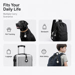 Ốp bảo vệ da thuần chay XDcase kèm vòng kim loại, 1 chiếc (xanh dương), 1 chiếc (nâu), 1 chiếc (xám), 1 chiếc (đen), 1 chiếc (đỏ)