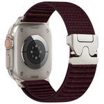 Dây đồng hồ nylon họa tiết núi khóa dù xDfind, dành cho Apple Watch 42 / 44 / 45 / 46 / 49mm, dành cho Apple Watch 38 / 40 / 41 / S10 42mm