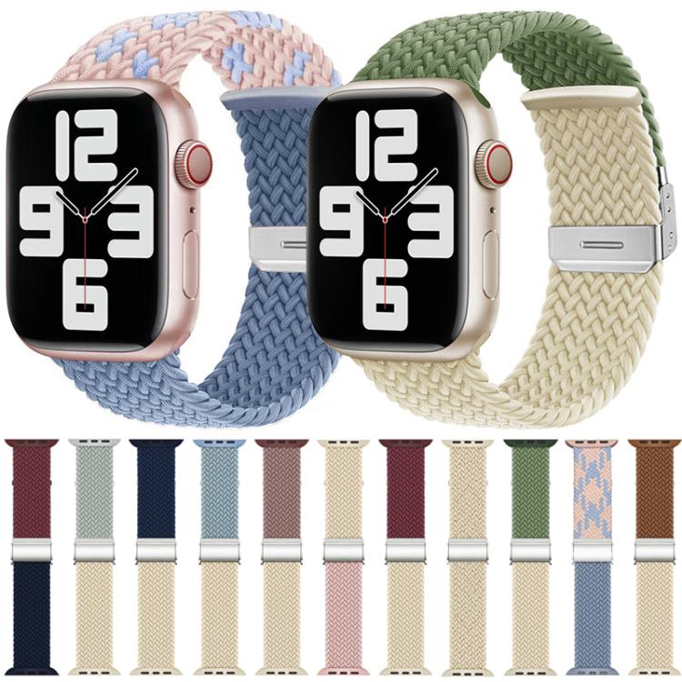 Dây đồng hồ nylon dệt khóa xDfind, dành cho Apple Watch 42 / 44 / 45 / 46 / 49mm, dành cho Apple Watch 38 / 40 / 41 / S10 42mm