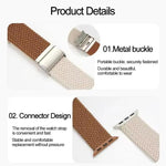 Dây đồng hồ nylon dệt khóa xDfind, dành cho Apple Watch 42 / 44 / 45 / 46 / 49mm, dành cho Apple Watch 38 / 40 / 41 / S10 42mm