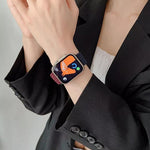 Dây đồng hồ nylon dệt khóa xDfind, dành cho Apple Watch 42 / 44 / 45 / 46 / 49mm, dành cho Apple Watch 38 / 40 / 41 / S10 42mm