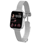 Dây đồng hồ thép không gỉ khóa nam châm xDfind Wheat Ear, dành cho Apple Watch 42 / 44 / 45 / 46 / 49mm, dành cho Apple Watch 38 / 40 / 41 / S10 42mm