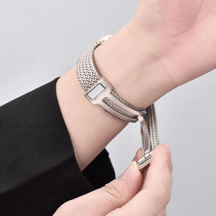 Dây đồng hồ thép không gỉ khóa nam châm xDfind Wheat Ear, dành cho Apple Watch 42 / 44 / 45 / 46 / 49mm, dành cho Apple Watch 38 / 40 / 41 / S10 42mm