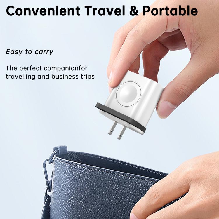 Bộ sạc đa năng 3 trong 1 XL-16 20W USB + Type-C cho Apple Watch có chức năng sạc không dây, phích cắm: phích cắm US