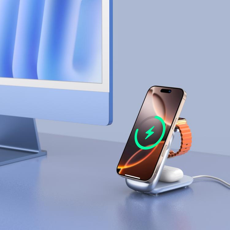 W72Q 20W Sạc không dây nam châm đa chức năng 3 trong 1