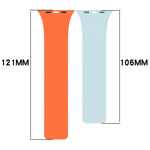 Dây đồng hồ silicone nam châm họa tiết vân quả vải xDfind, dành cho Apple Watch 42 / 44 / 45 / 46 / 49mm, dành cho Apple Watch 38 / 40 / 41 / S11 42mm