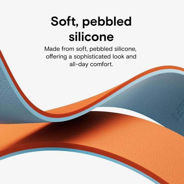 Dây đồng hồ silicone nam châm họa tiết vân quả vải xDfind, dành cho Apple Watch 42 / 44 / 45 / 46 / 49mm, dành cho Apple Watch 38 / 40 / 41 / S11 42mm
