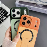 Ốp điện thoại nam châm TPU hybrid PC cảm giác da kèm chân đế, dành cho iPhone 15, dành cho iPhone 14, dành cho iPhone 14 Pro, dành cho iPhone 14 Pro Max, dành cho iPhone 13 Pro Max, dành cho iPhone 13 Pro, dành cho iPhone 13