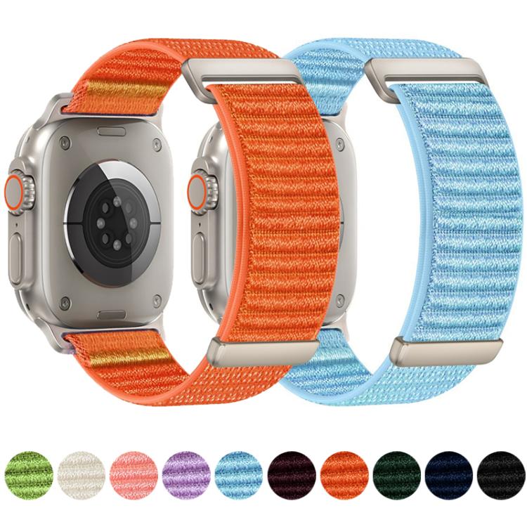 Dây đồng hồ nylon họa tiết núi hai đoạn xDfind, Dành cho Apple Watch 42 / 44 / 45 / 46 / 49mm, Dành cho Apple Watch 38 / 40 / 41 / S11 42mm